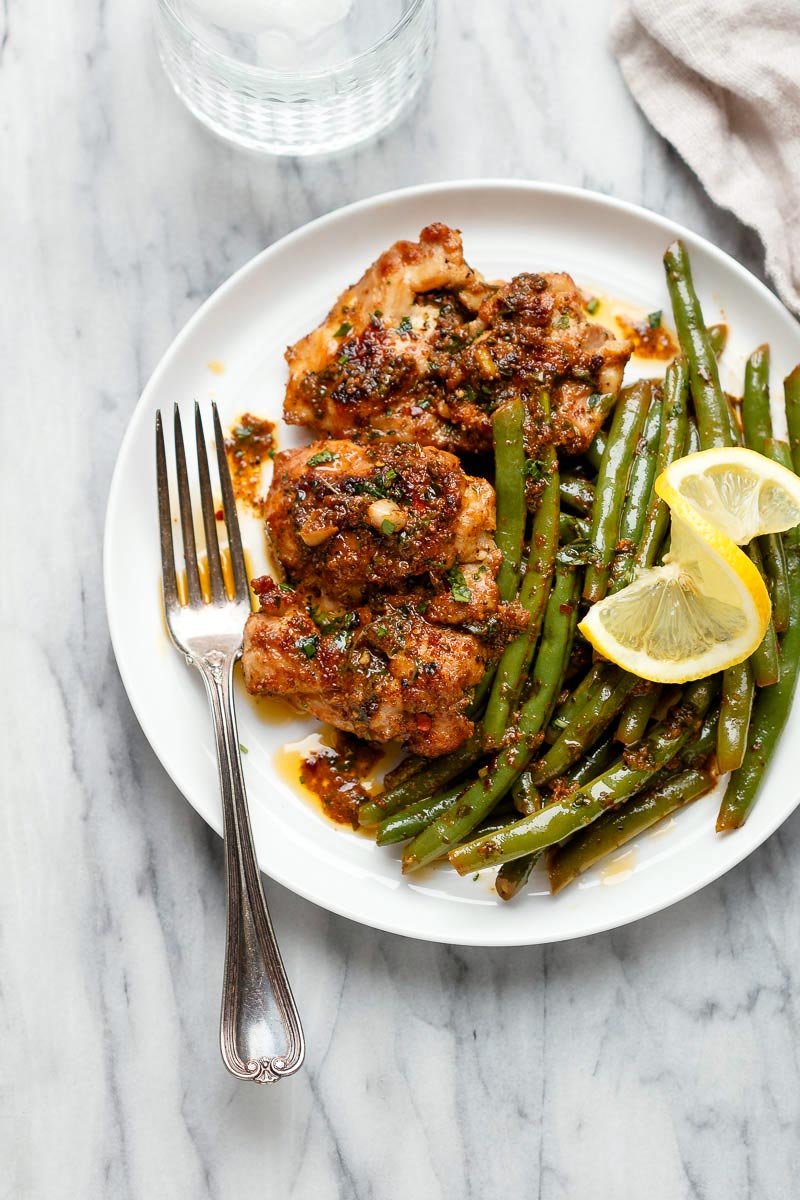 chicken and green beans recipe