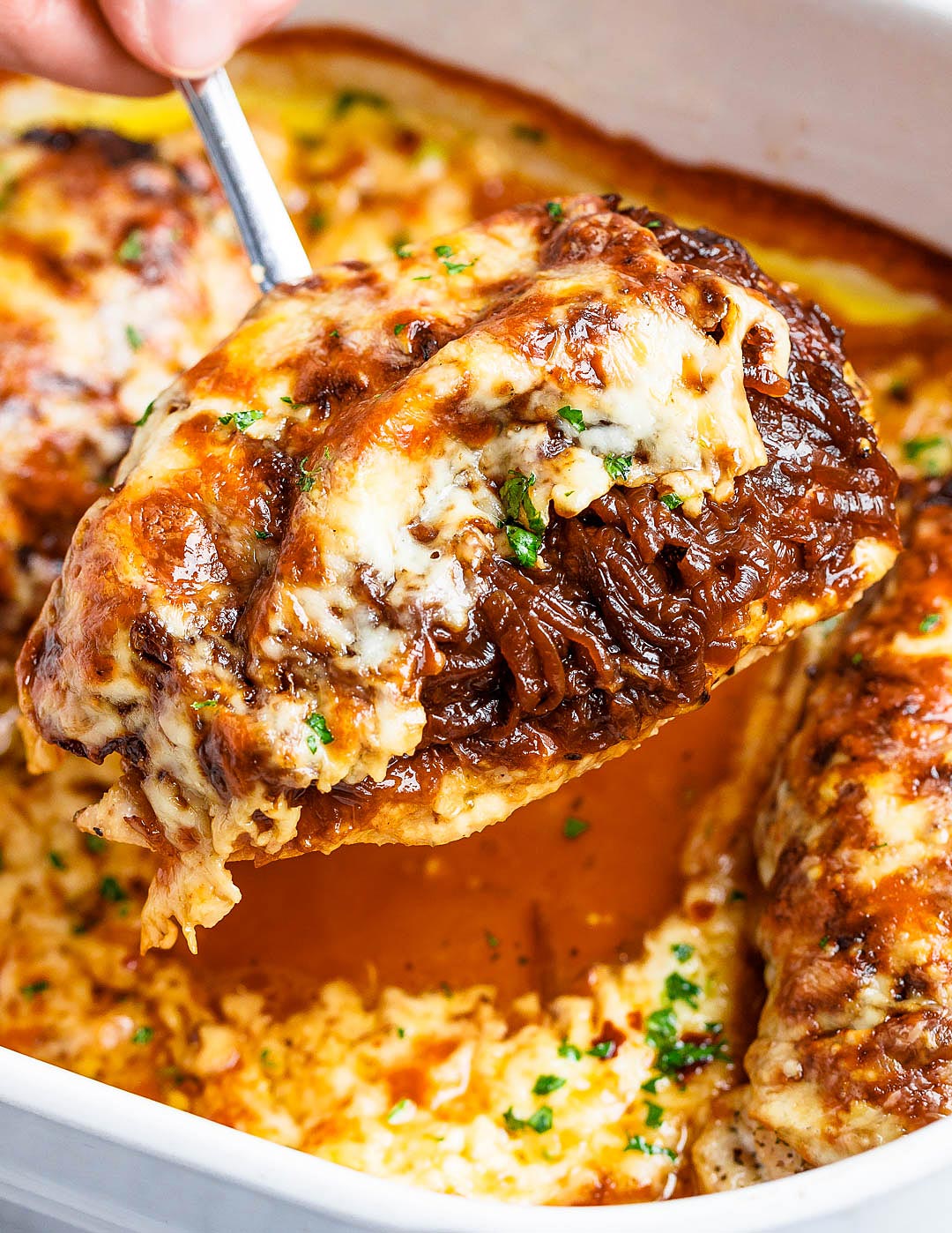 French Onion Chicken Casserole Recipe - Chicken Casserole ...