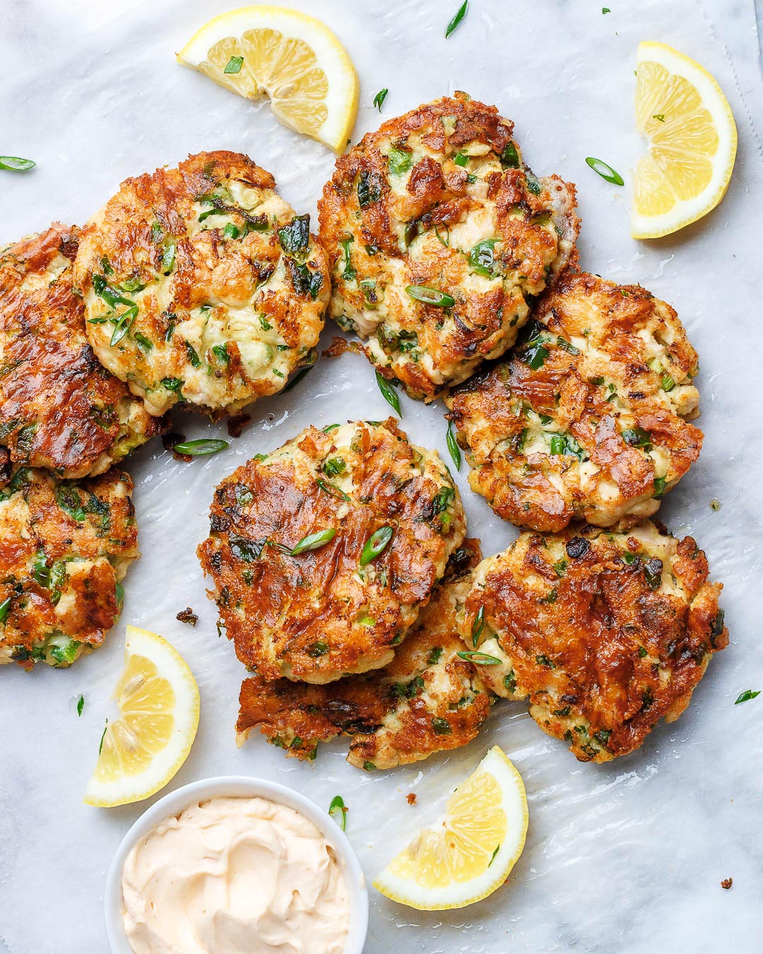 skillet chicken cheese fritters recipe - #recipe by #eatwell101