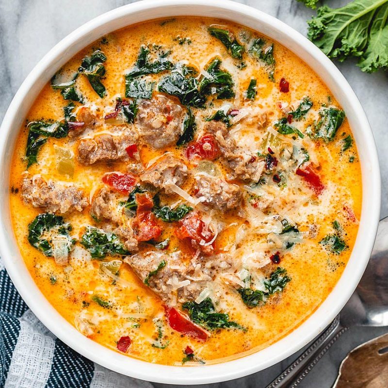 Instant Pot Keto Tuscan Soup