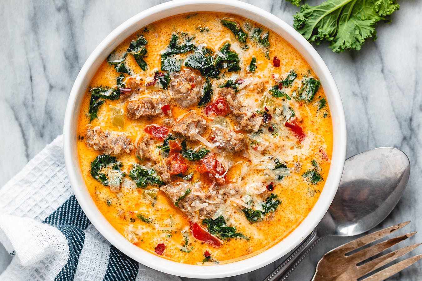 Instant Pot Keto Tuscan Soup