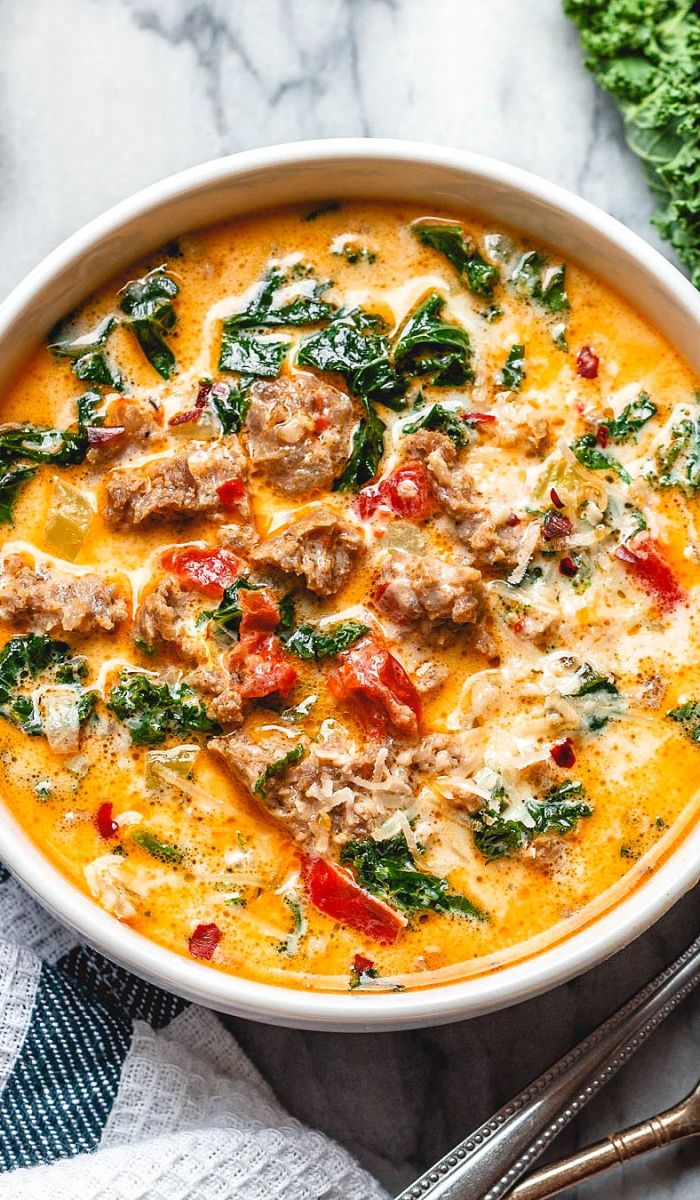 Instant Pot Keto Tuscan Soup (Warm and Comforting)