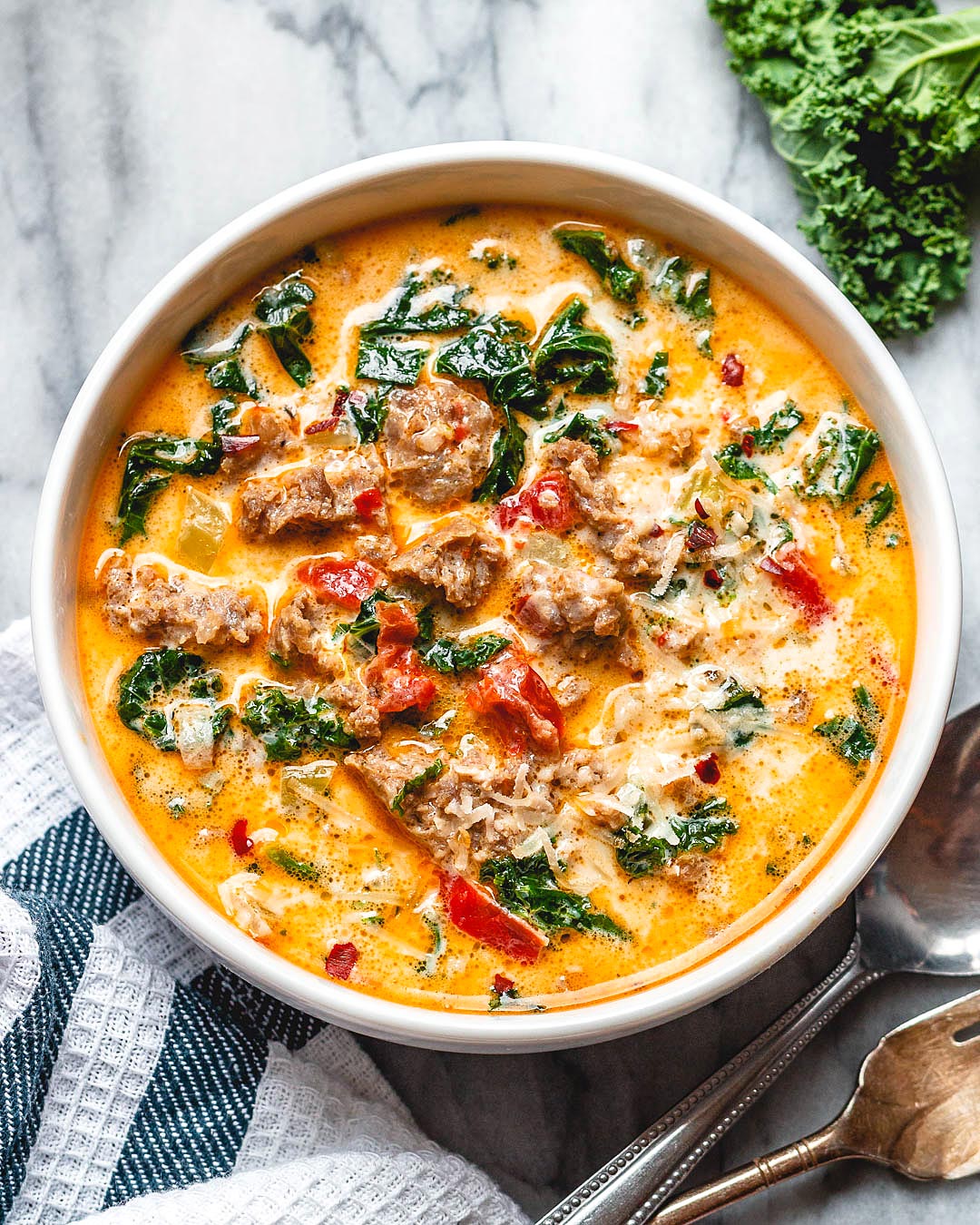 Instant Pot Keto Tuscan Soup