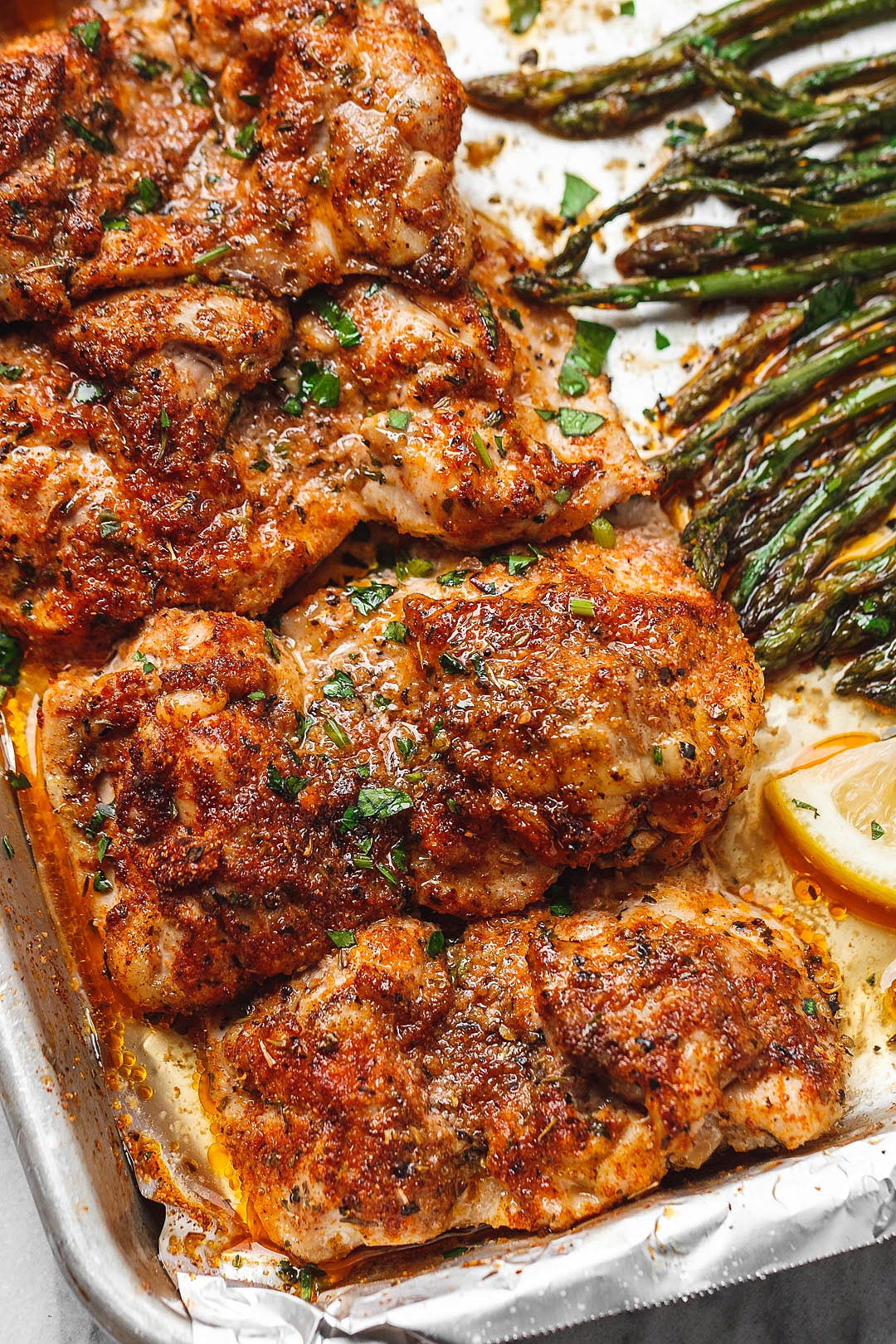 Oven Baked Chicken Recipe with Asparagus — Eatwell101