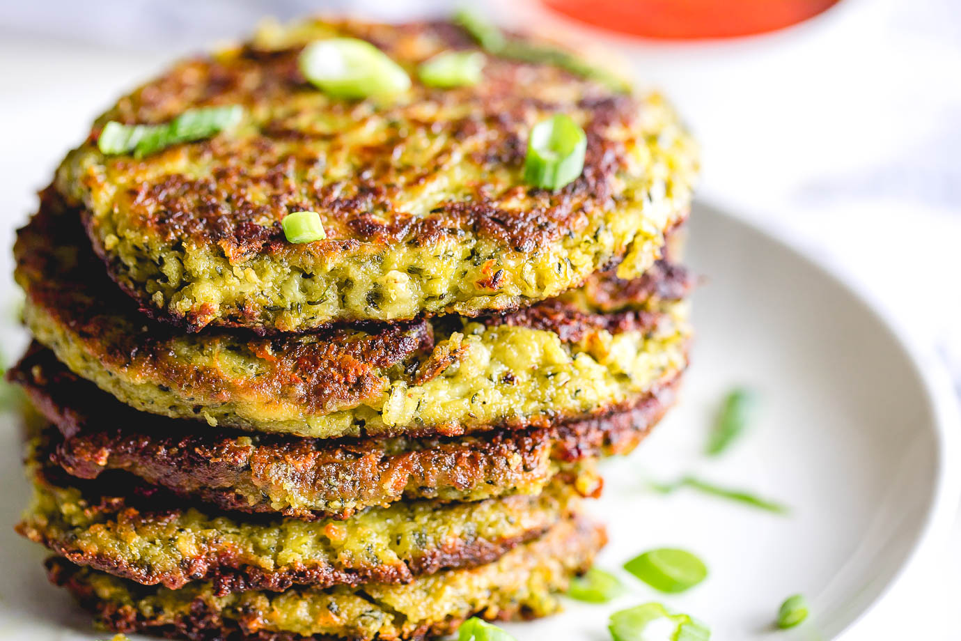 Cheesy Broccoli Fritters