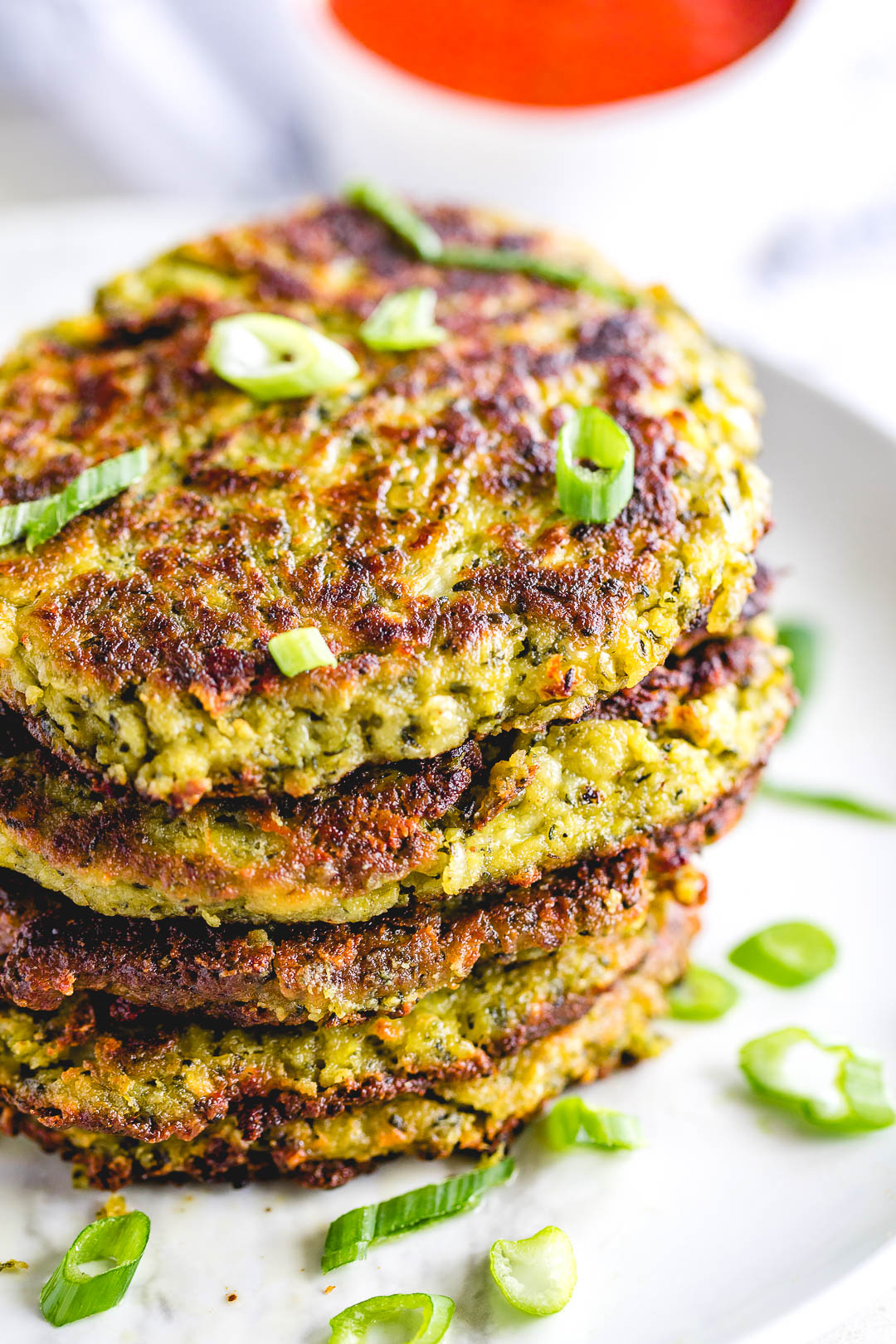 Cheesy Broccoli patties 3