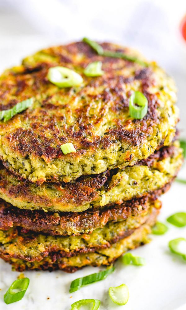 Cheesy Broccoli Fritters