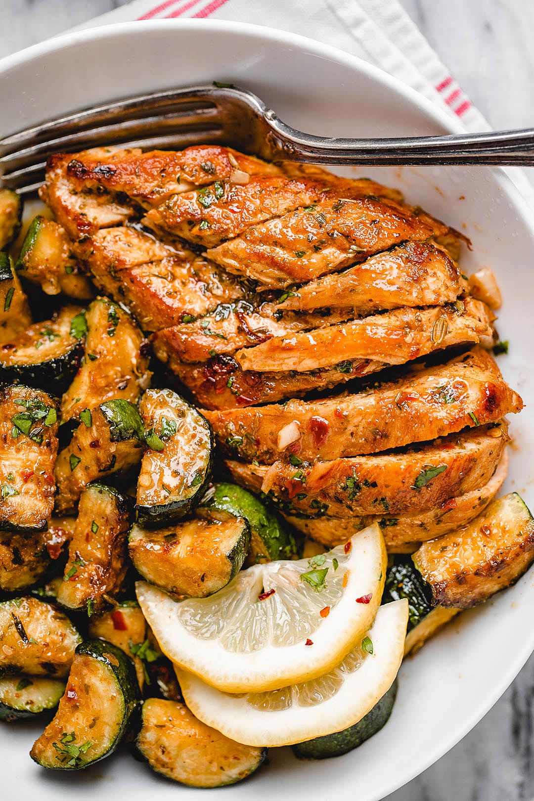 chicken and zucchini dinner recipe