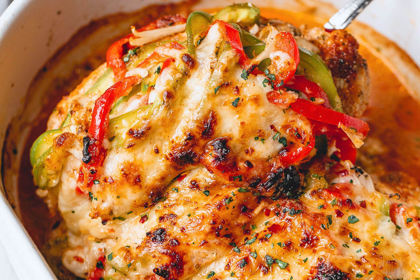 Fajita Chicken Breasts Casserole