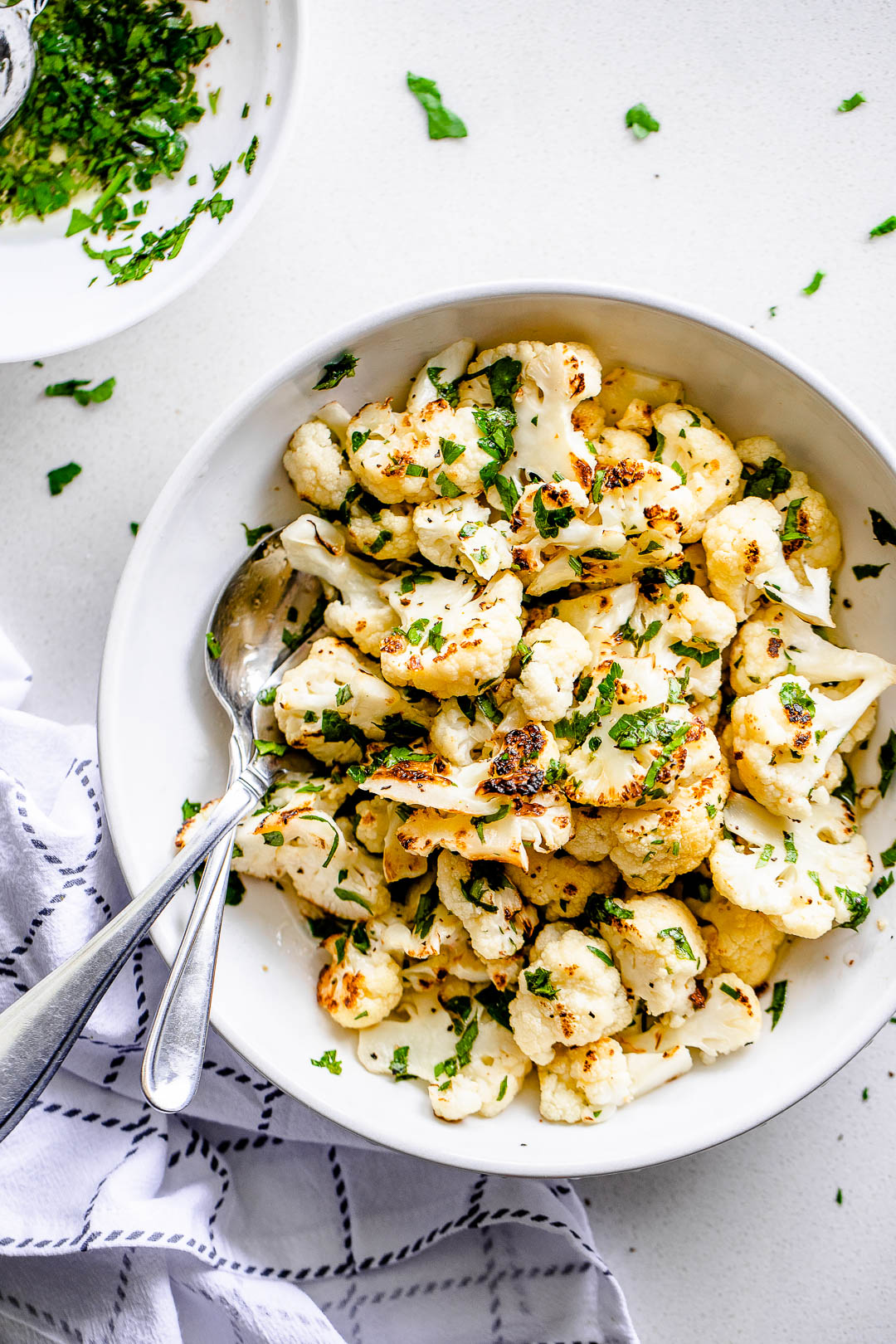 roasted cauliflower salad recipe