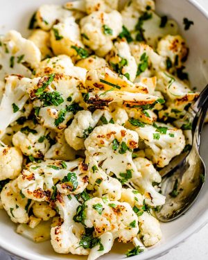 Healthy Roasted Cauliflower Salad