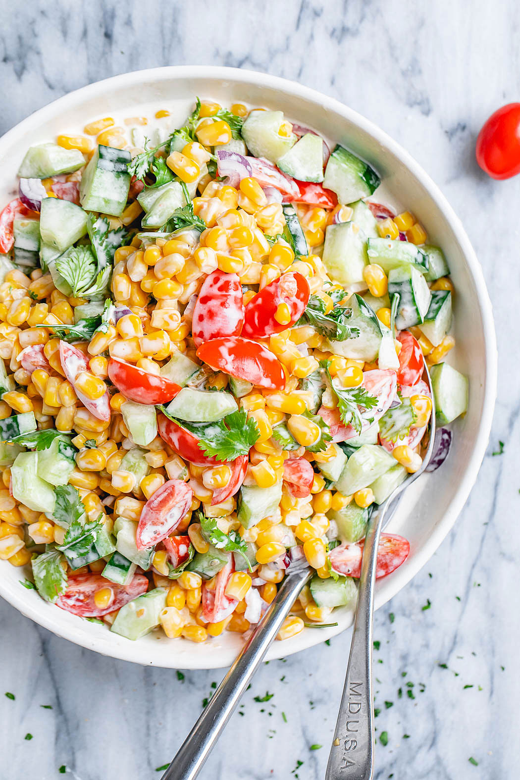 salad with corn recipe