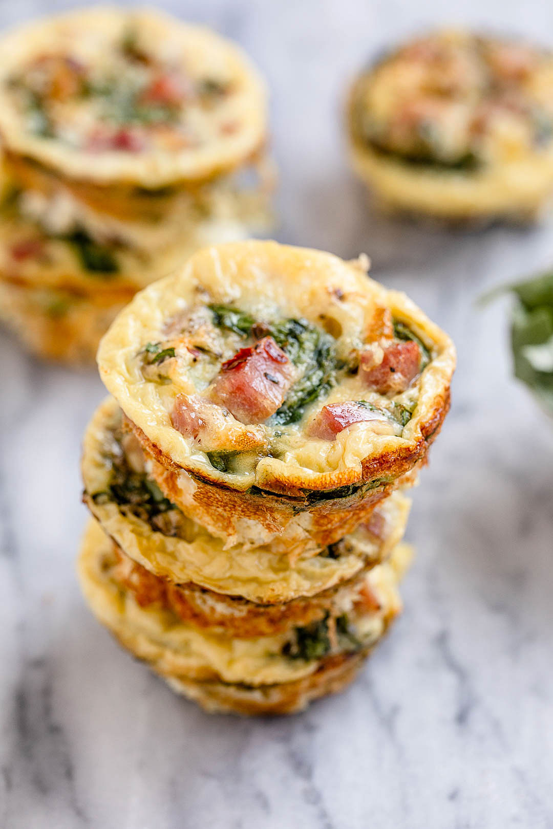 Ham and Spinach Egg Muffins Recipe — Eatwell101
