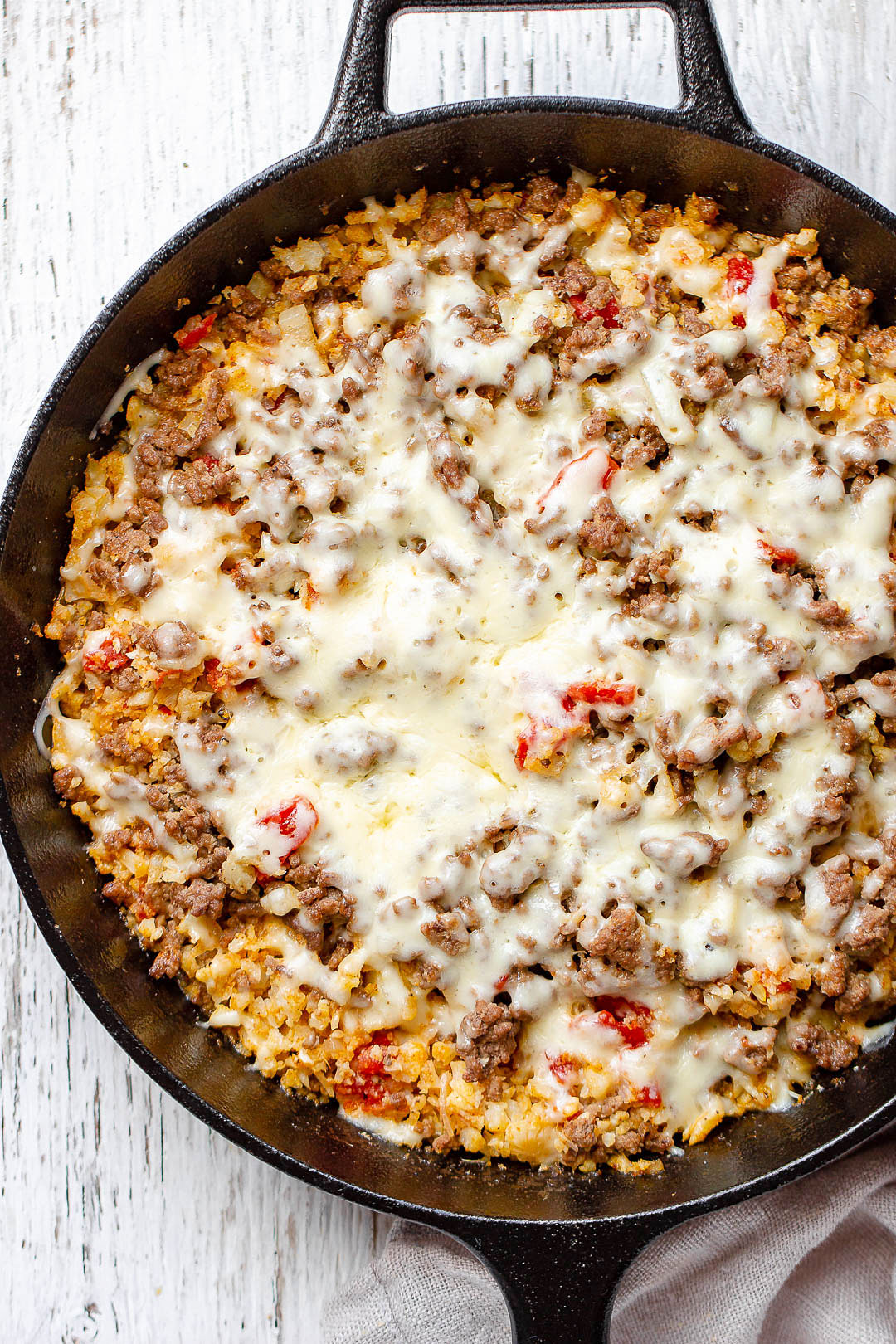 cauliflower recipe and ground chicken recipe