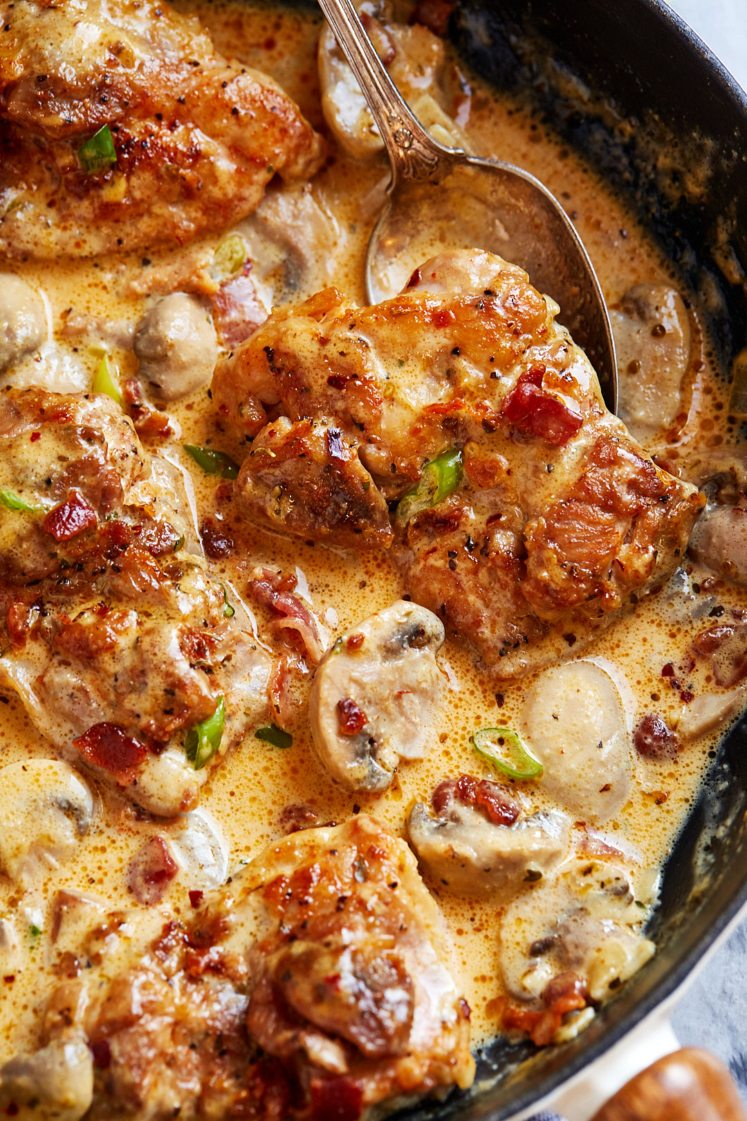 creamy garlic chicken