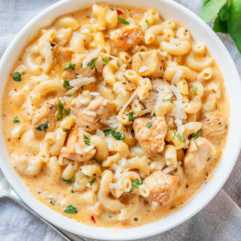 Instant Pot Creamy Garlic Parmesan Chicken Pasta Recipe – Chicken Pasta ...