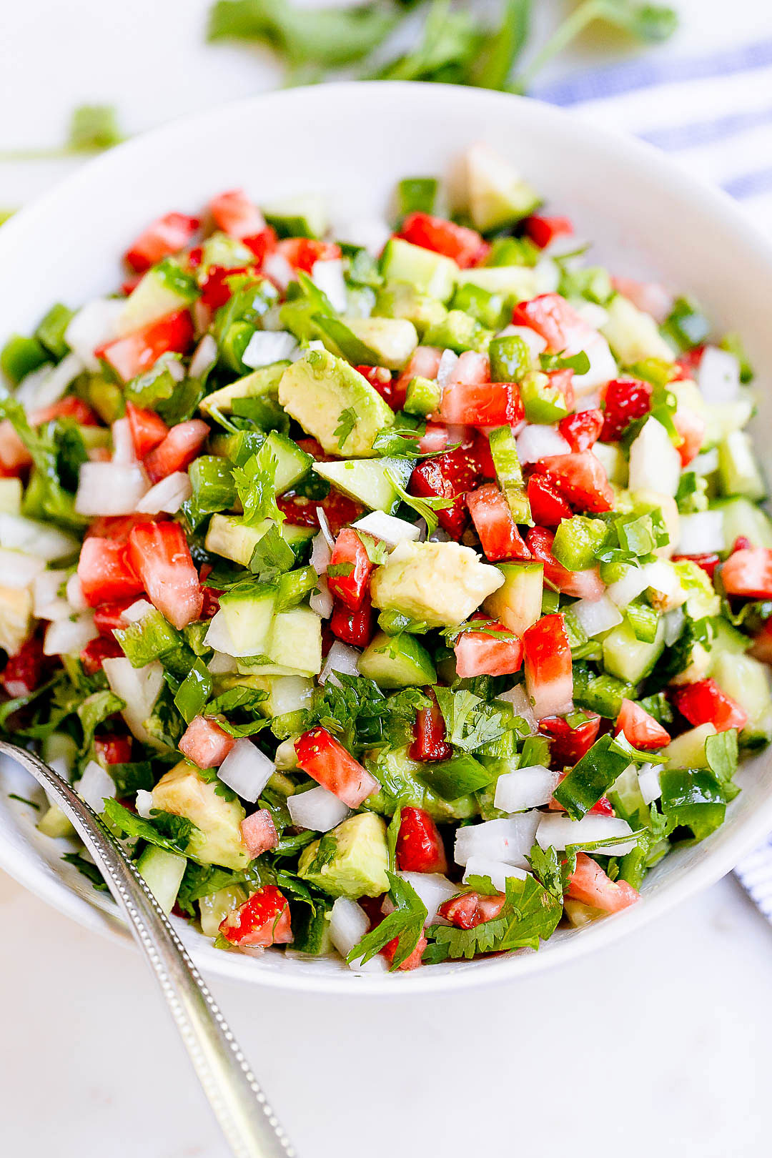 Cucumber Avocado Salsa Recipe — Eatwell101
