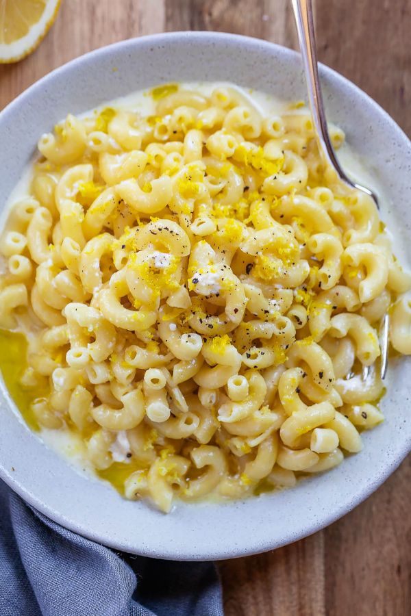 Lemon Ricotta Pasta - #recipe by #eatwell101 - https://www.eatwell101.com/lemon-ricotta-pasta