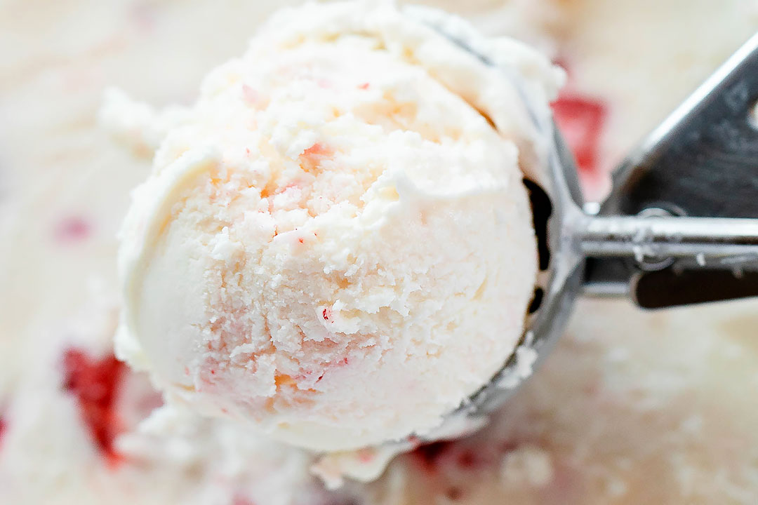Strawberry Cheesecake Ice Cream Recipe