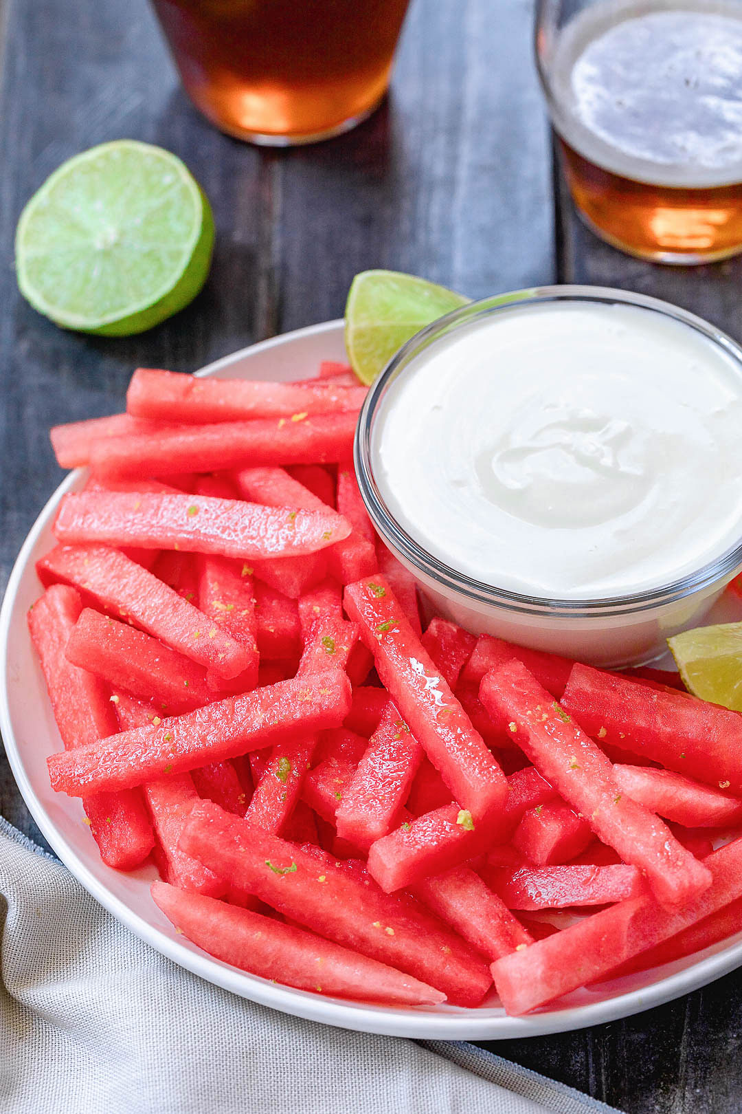 Featured image of post How to Make Watermelon Fries With Marshmallow Dip