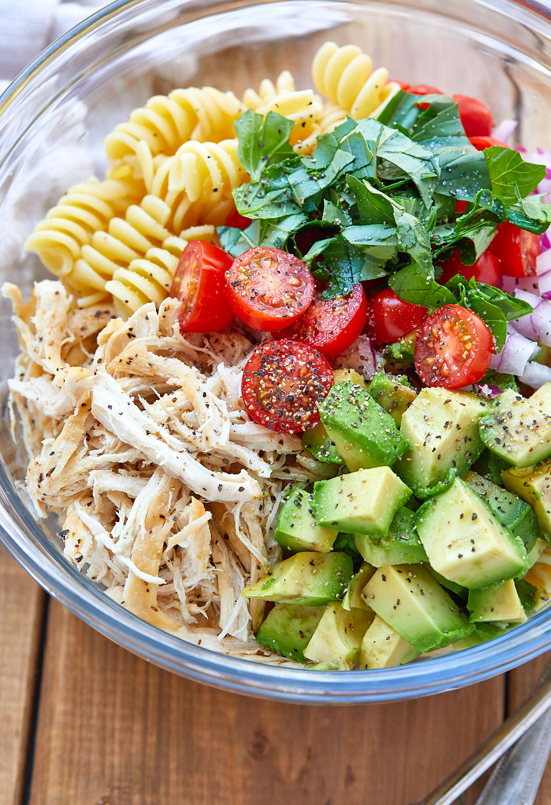 chicken avocado salad