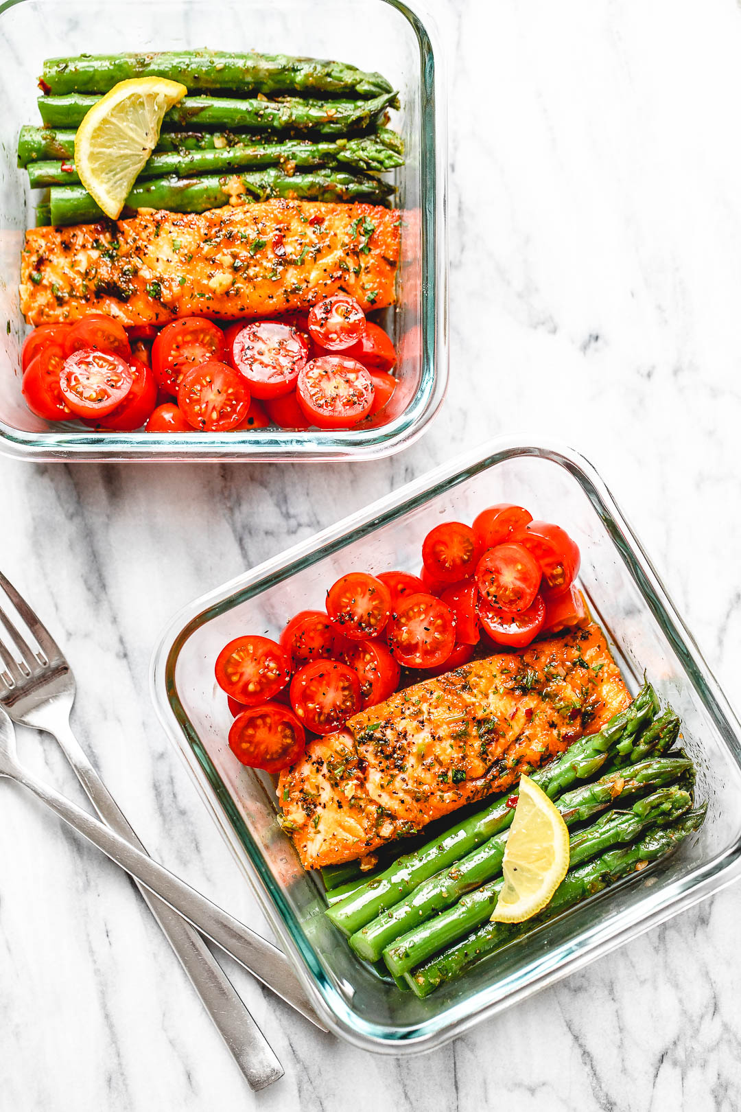 meal prep salmon