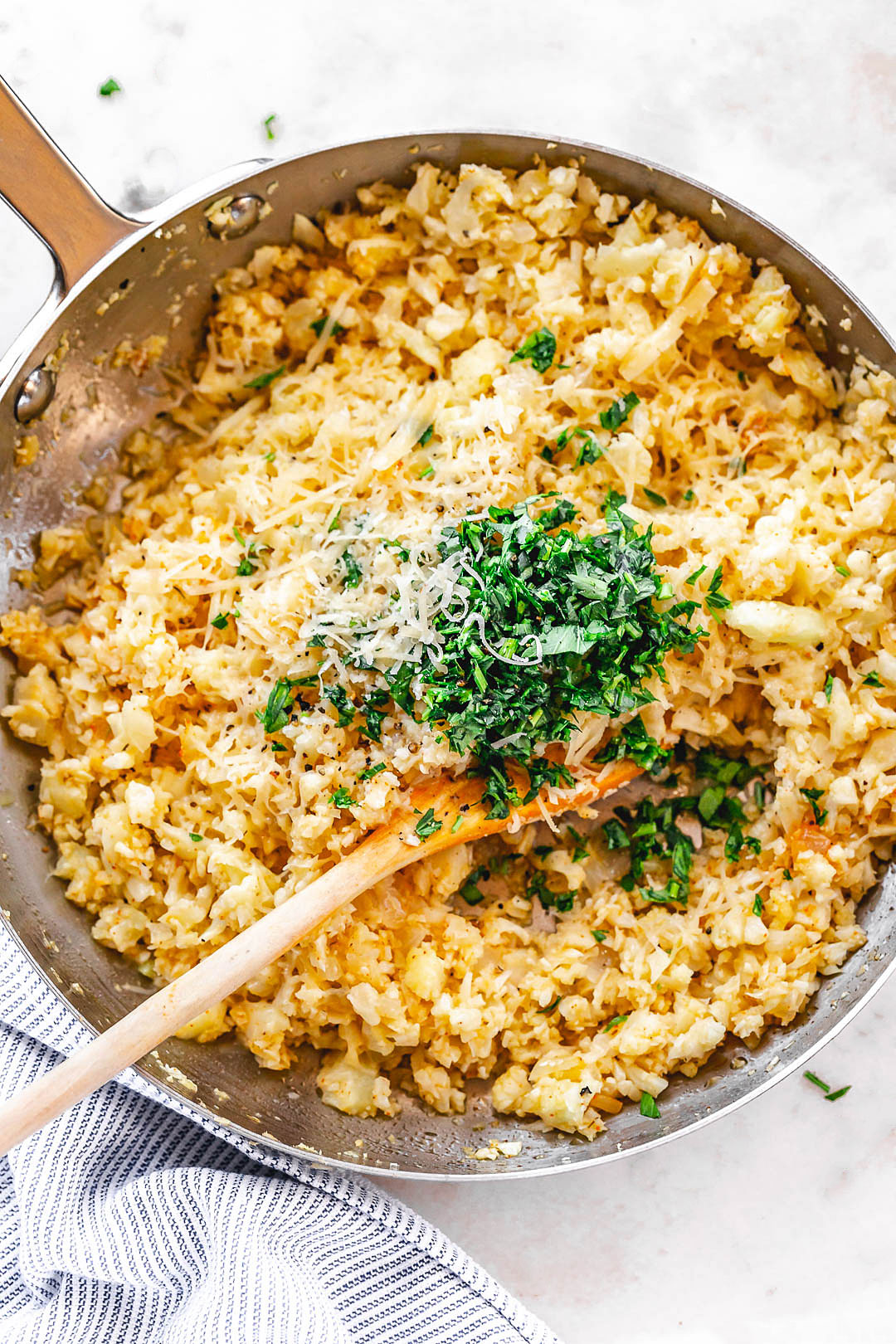 parmesan cauliflower rice recipe