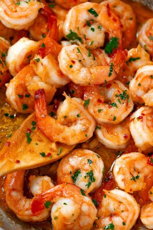 Garlic Butter Shrimp in 10 Minutes