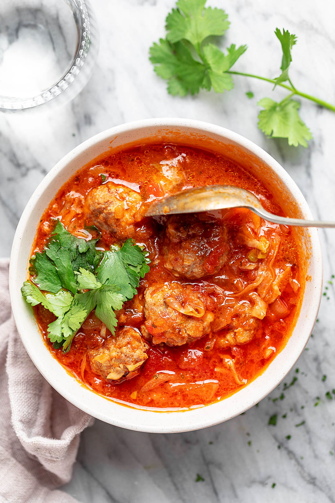 Cabbage Turkey Meatballs Soup recipe 5