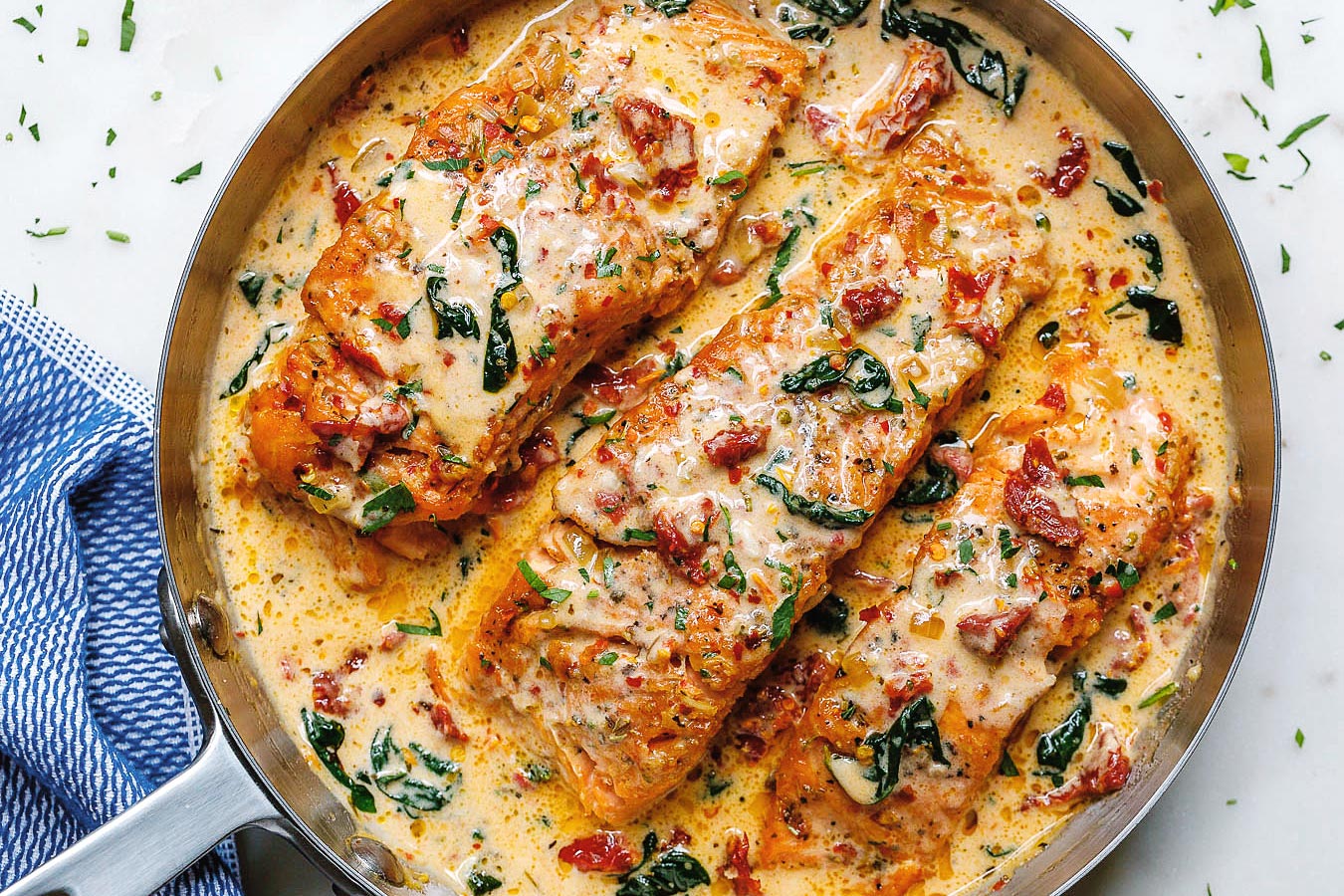 Creamy Tuscan Salmon Recipe