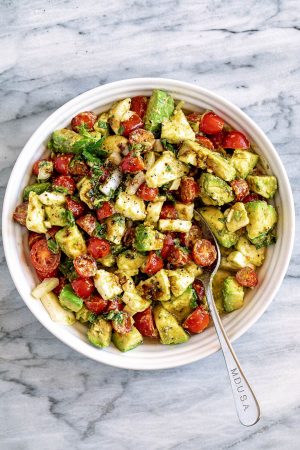 Caprese Avocado Salad