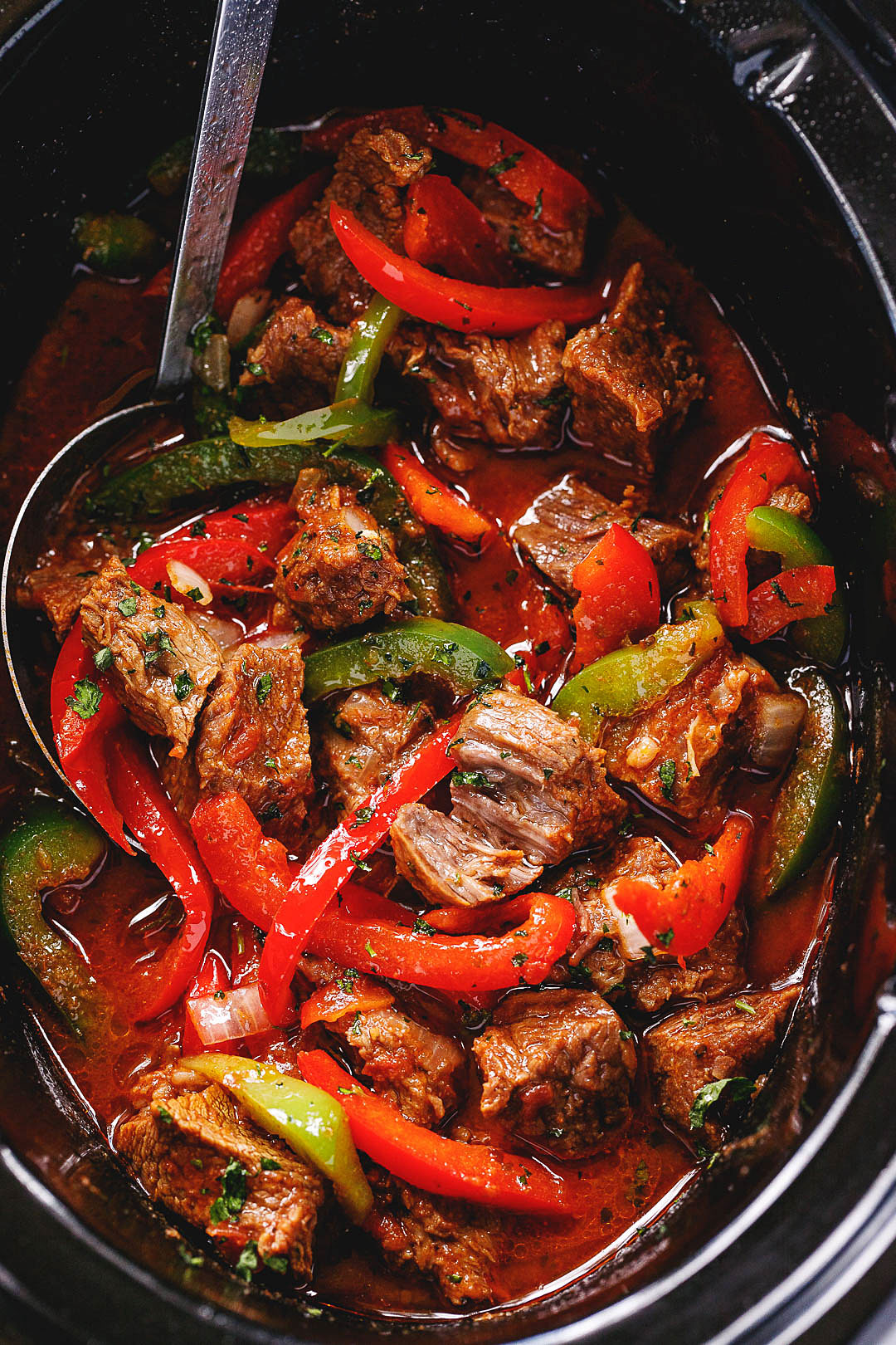 Slow Cooker Steak Fajita receita