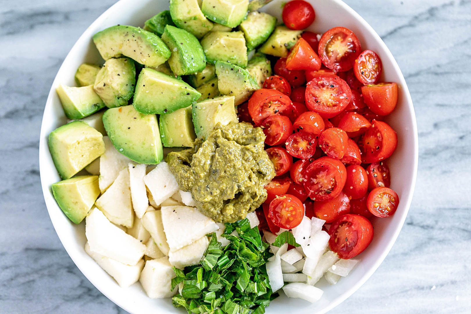 how to make avocado salad
