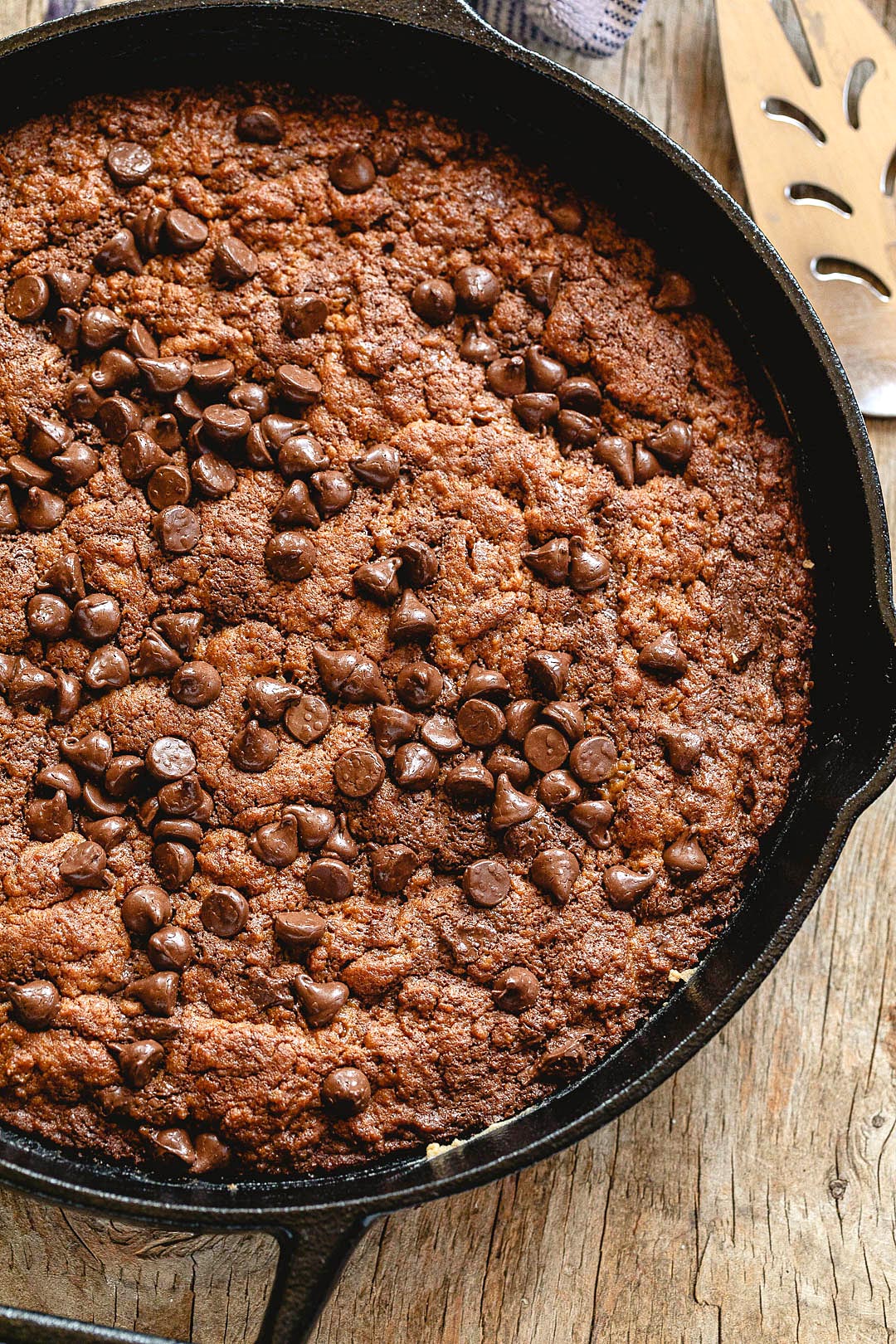 Chocolate Chip Skillet Cookie