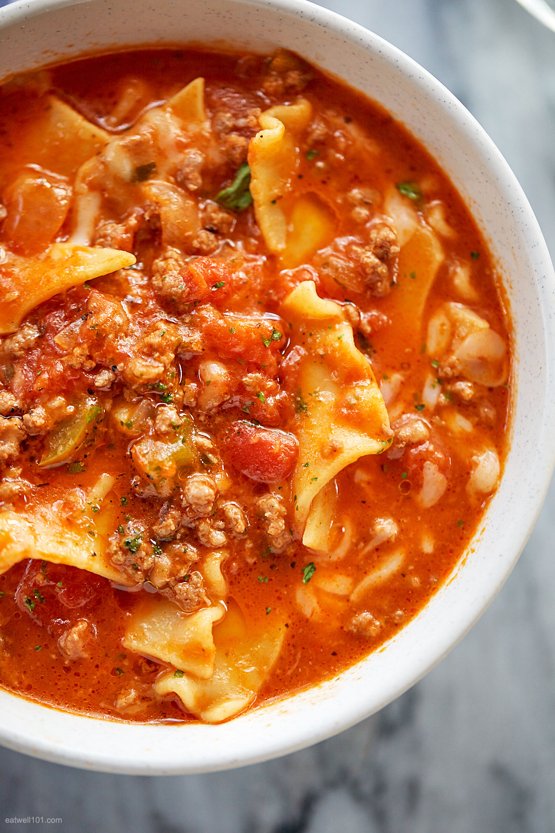 Instant Pot Ground Beef Lasagna Soup – Instant Pot Soup Recipe — Eatwell101