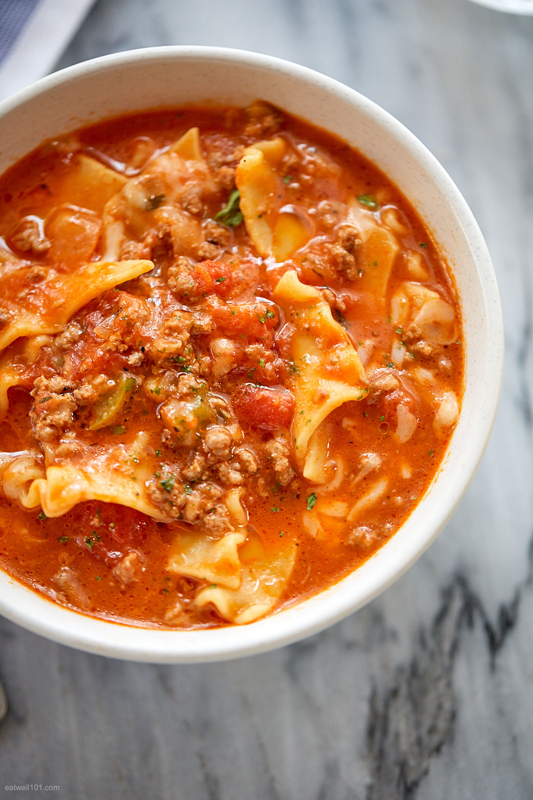 Instant Pot Ground Beef Lasagna Soup – Instant Pot Soup Recipe — Eatwell101