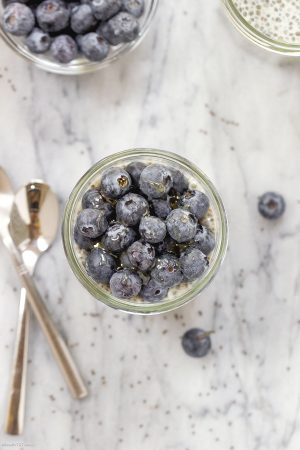 Blueberry Chia Seed Pudding