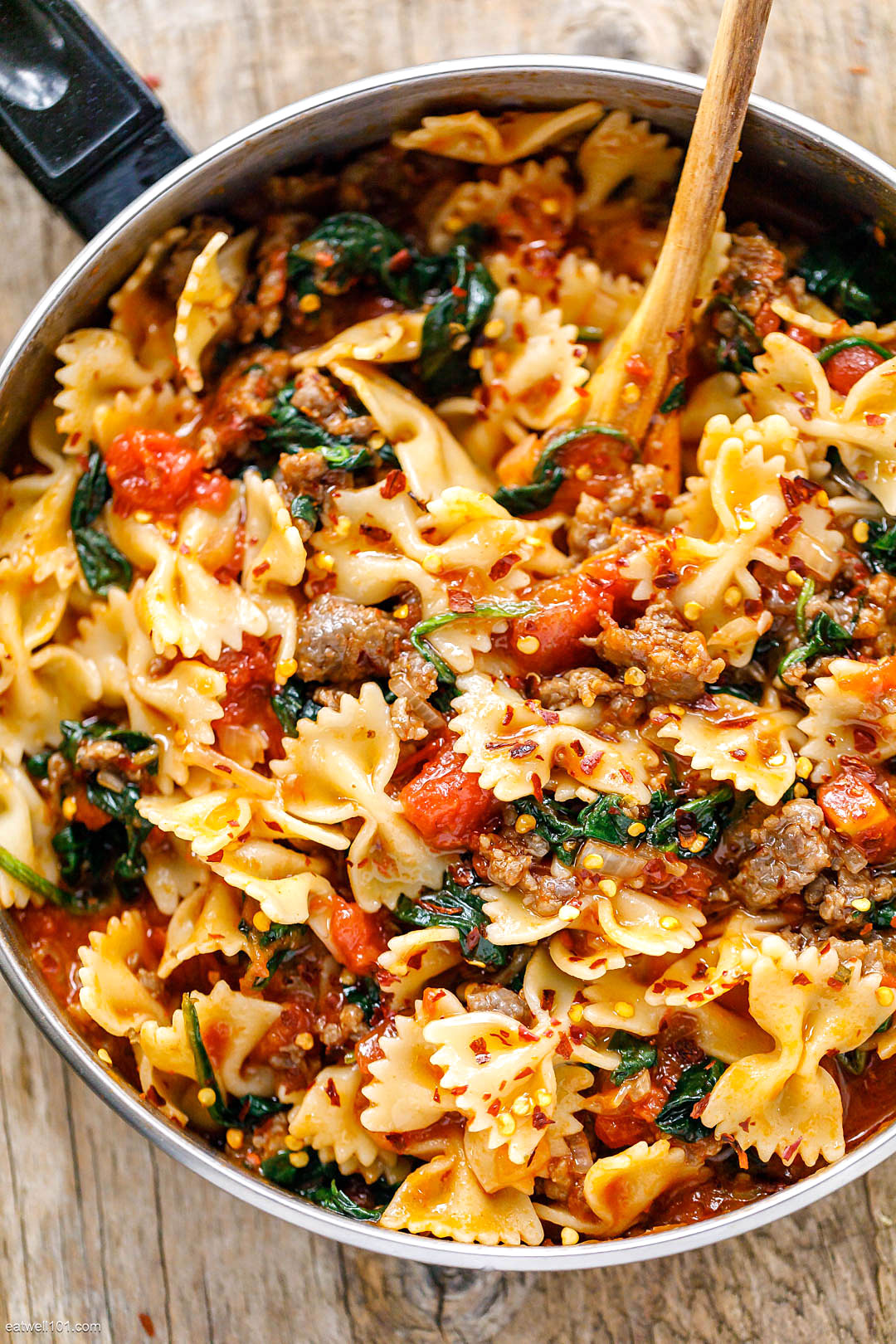 spinach sausage pasta recipe 5