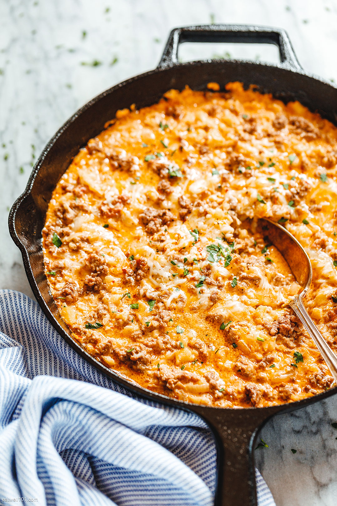 Beef Cauliflower Rice Casserole 3