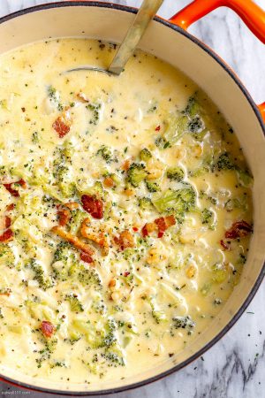 Broccoli Cauliflower Soup
