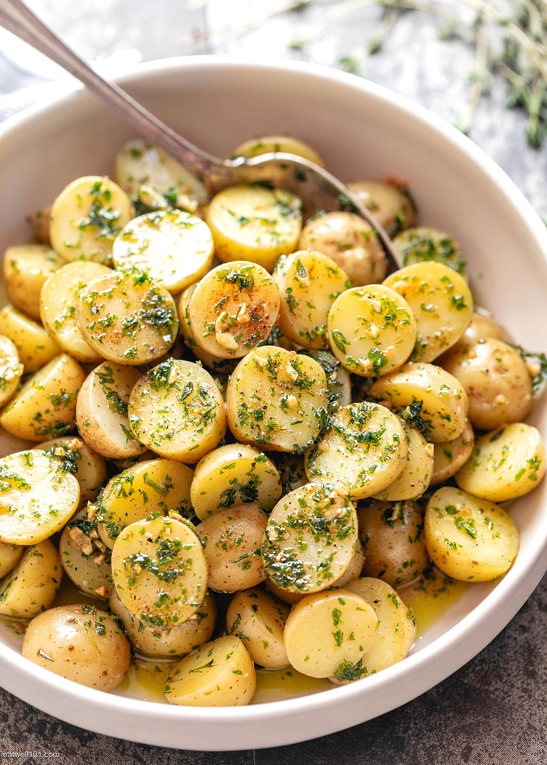 Fried Potatoes Recipe with Garlic Browned Butter – How to cook Baby