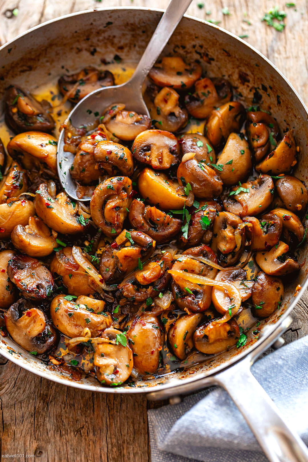 Garlic Butter Mushroom recipe