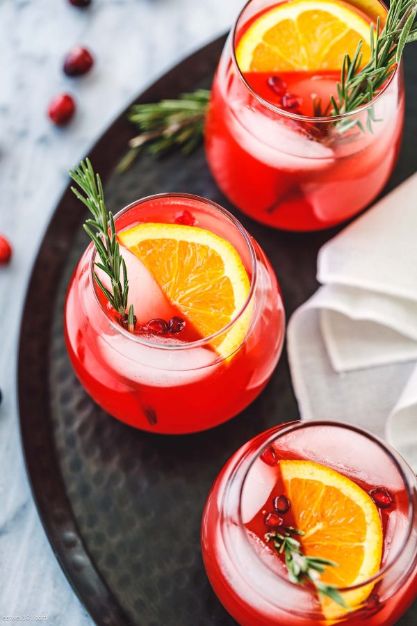 Holiday Punch! - #recipe by #eatwell101 - https://www.eatwell101.com/holiday-punch-recipe
