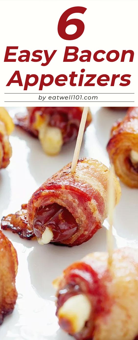 Bacon Appetizer Recipes - #bacon #recipe #eatwell101 - Be the hero at your next dinner party or potluck with these delicious, sometimes decadent, bacon appetizer recipes. 