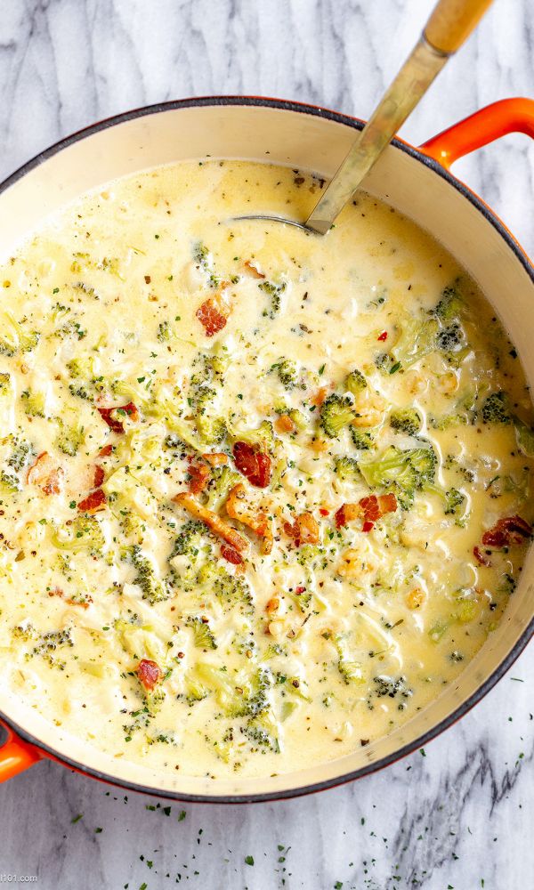 Broccoli Cauliflower Soup