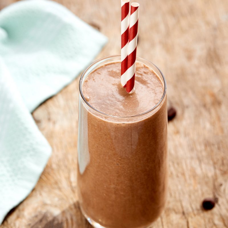 low sugar chocolate smoothie recipes