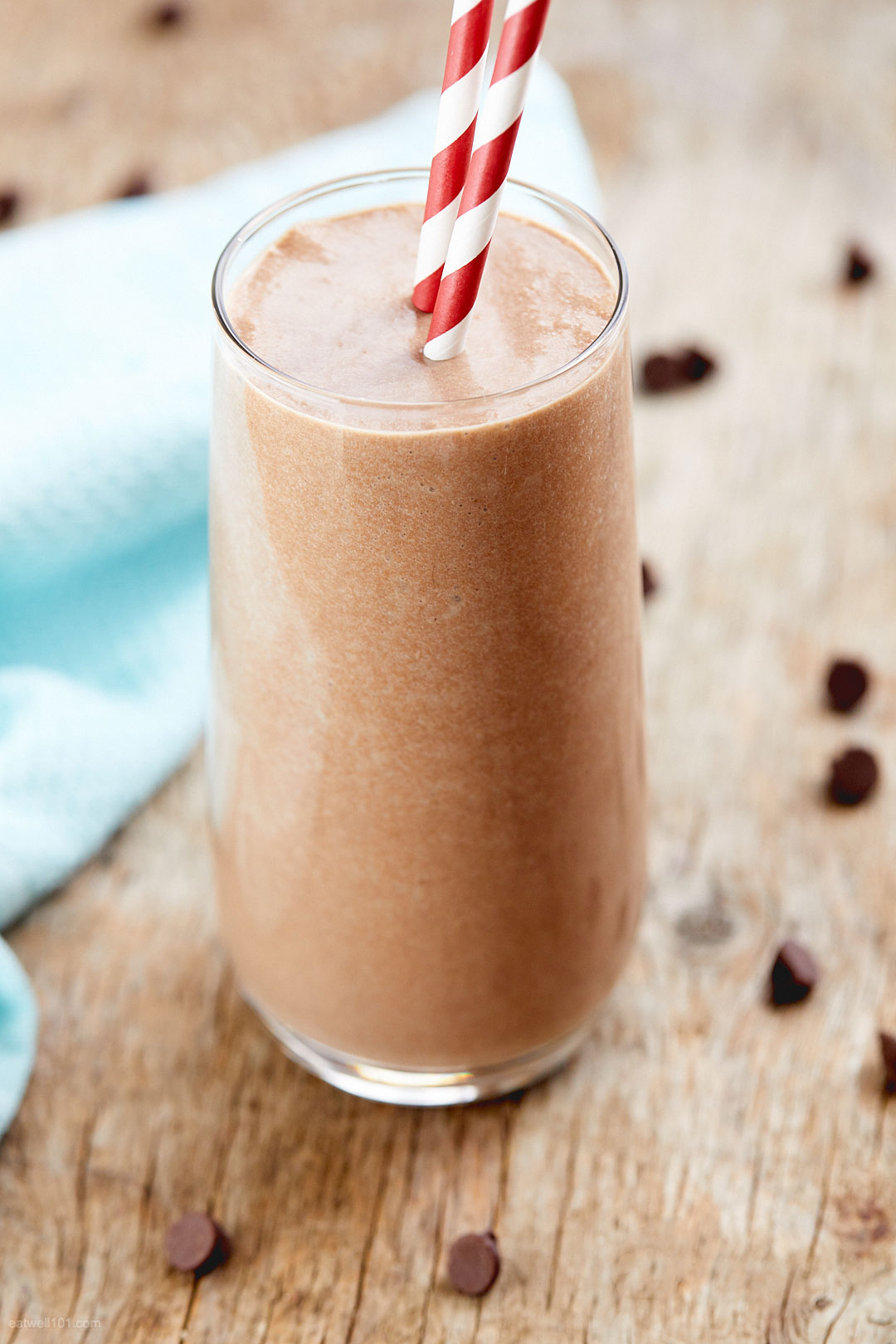 chocolate avocado smoothie