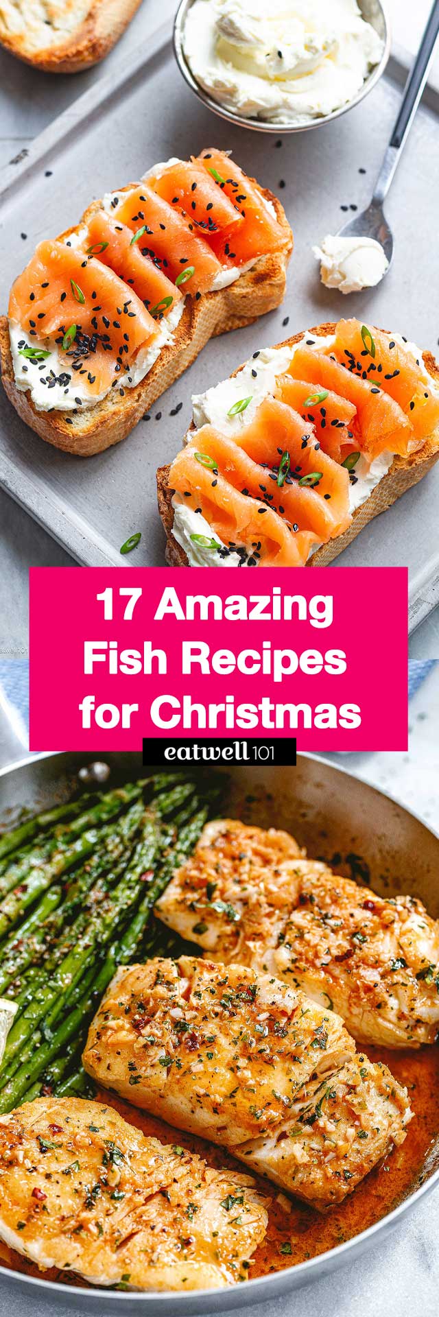 Christmas Fish Recipes - #christmas #fish #recipes #eatwell101 - These Christmas fish recipes are fantastic options for a lighter and healthier holiday dinner!