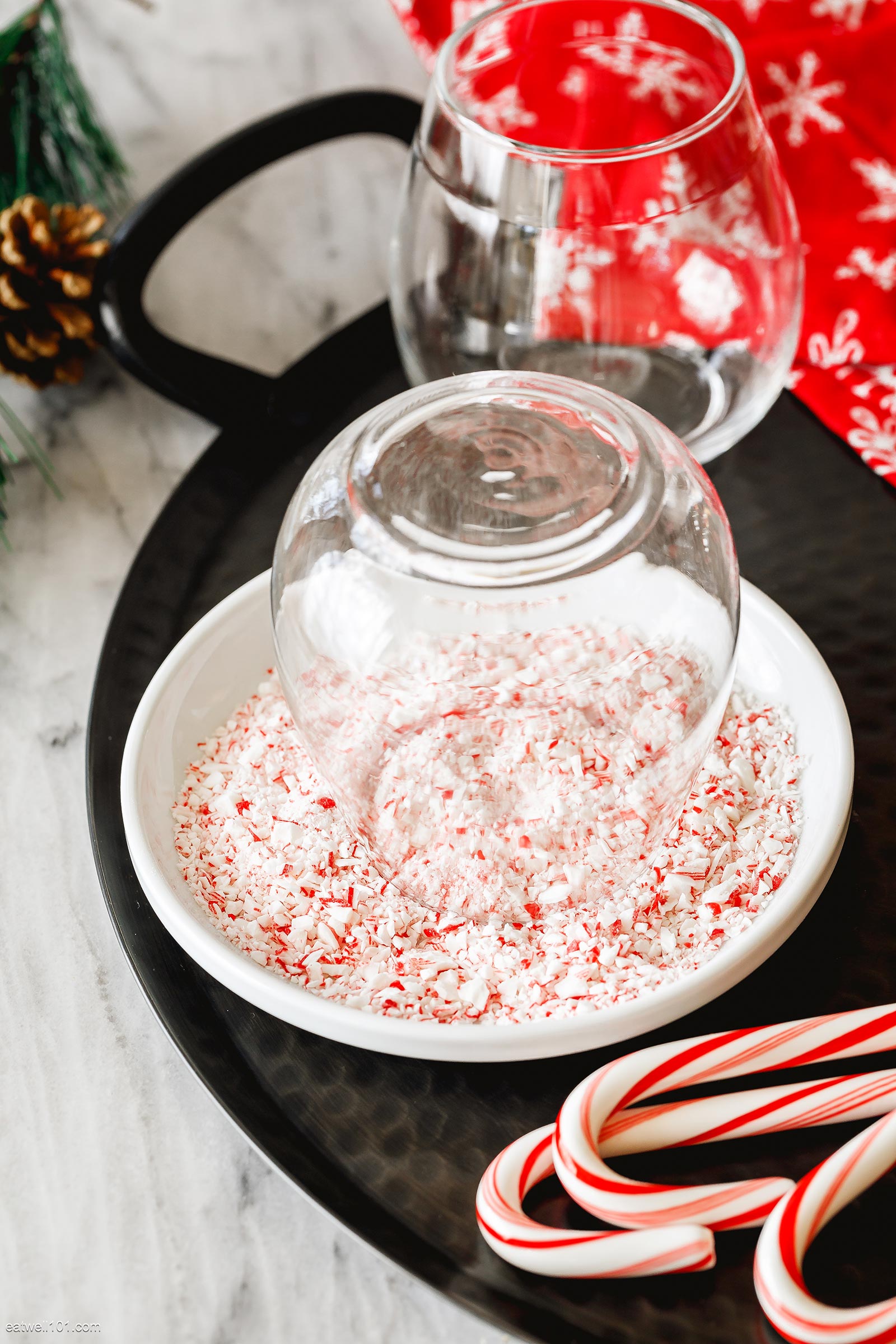 Candy Cane Infused Vodka 1