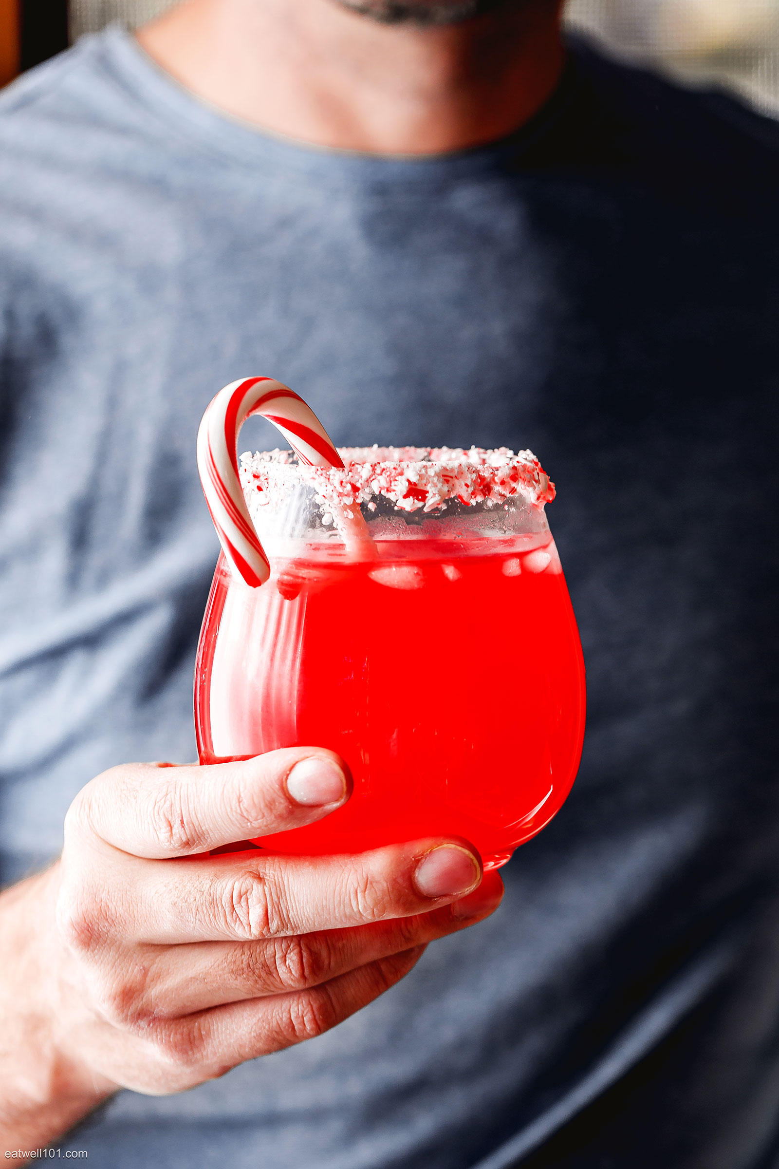 Candy Cane Infused Vodka